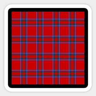 Inverness District Plaid Tartan Scottish Sticker